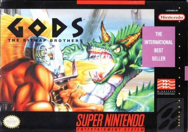 Gods (Super Nintendo) - Game Manual Only