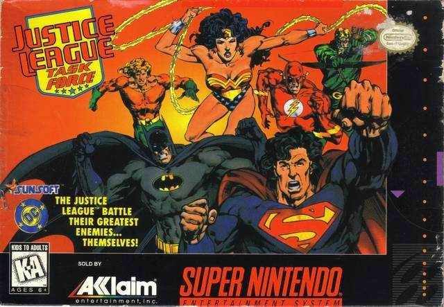 Justice League Task Force (Super Nintendo) - Game Manual Only