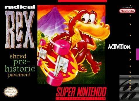 Radical Rex (Super Nintendo) - Game Manual Only