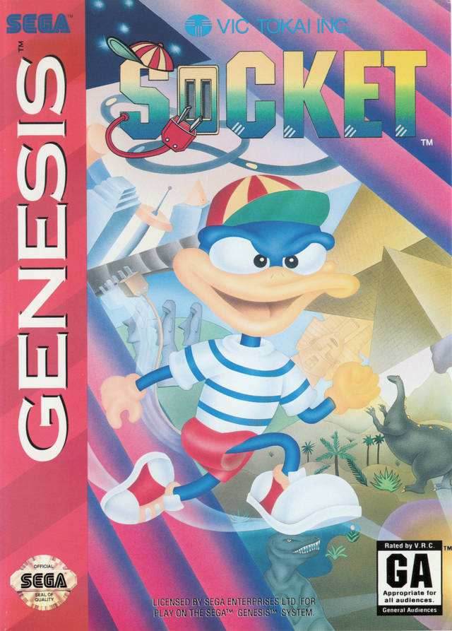 Socket (Sega Genesis) - Game Manual Only