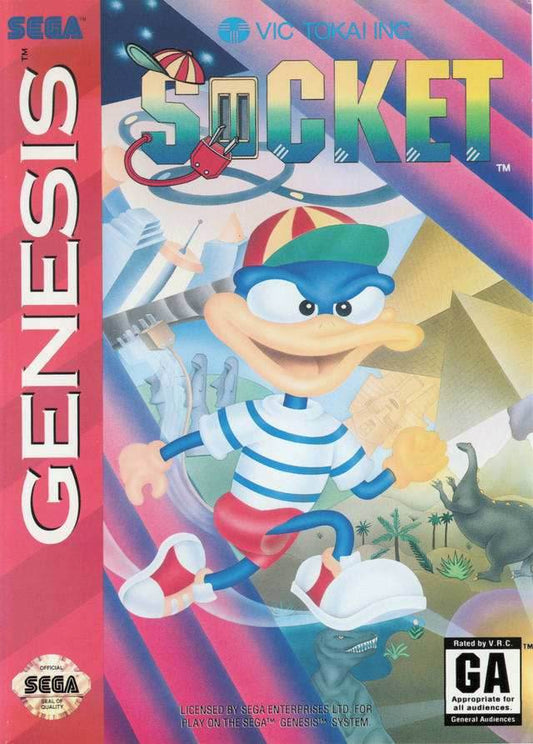 Socket (Sega Genesis) - Game Manual Only