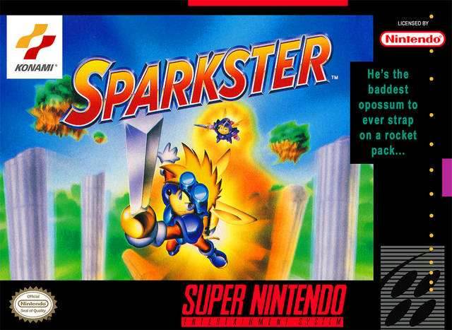 Sparkster (Super Nintendo) - Game Manual Only