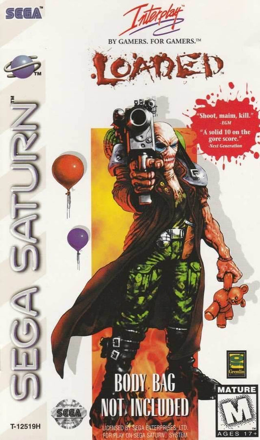 Loaded (Sega Saturn) - Game Manual Only