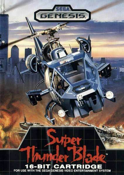 Super Thunder Blade (Sega Genesis) - Game Manual Only