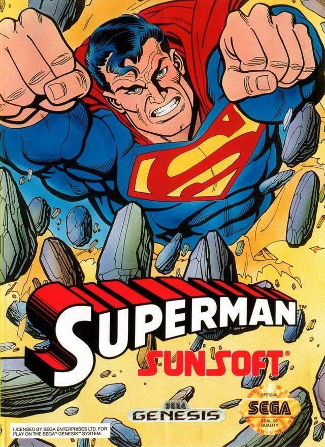 Superman (Sega Genesis) - Game Manual Only