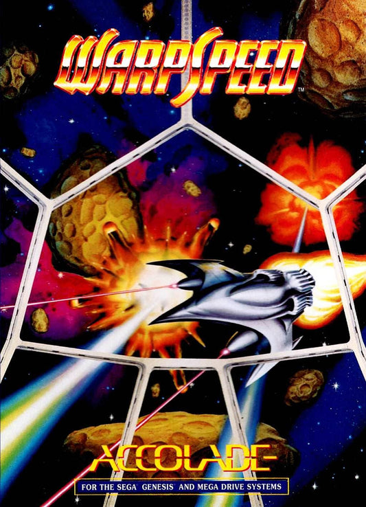 WarpSpeed (Sega Genesis) - Game Manual Only