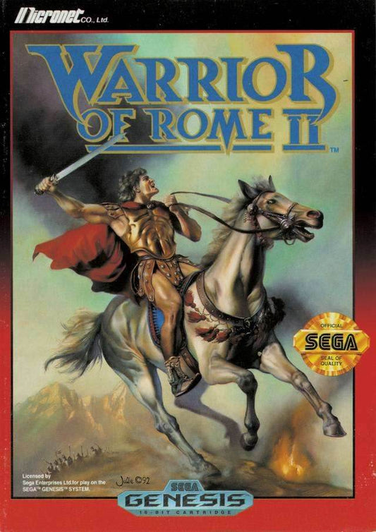 Warrior of Rome II (Sega Genesis) - Game Manual Only