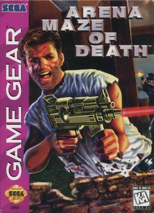 Arena: Maze of Death (Sega Game Gear) - Game Manual Only