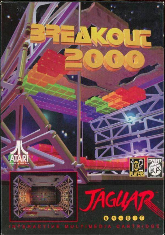 Breakout 2000 (Atari Jaguar) - Game Manual Only