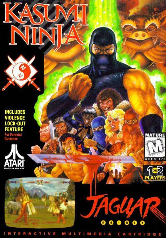 Kasumi Ninja (Atari Jaguar) - Game Manual Only