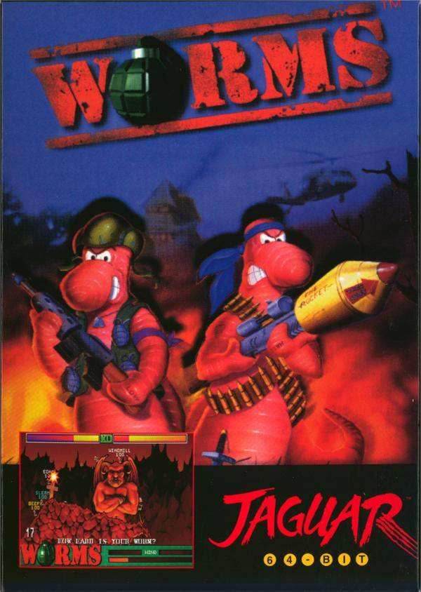 Worms (Atari Jaguar) - Game Manual Only