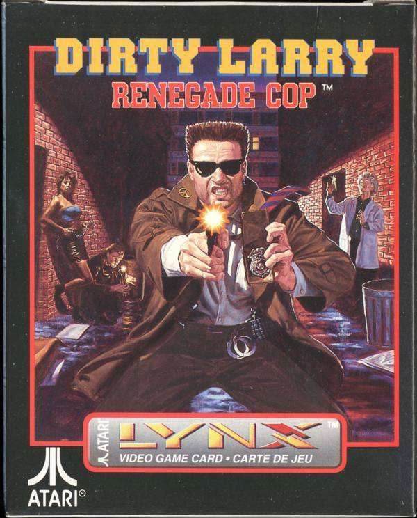 Dirty Larry: Renegade Cop (Atari Lynx) - Game Manual Only