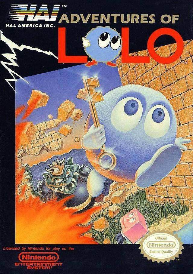 Adventures of Lolo (Nintendo NES) - Game Manual Only