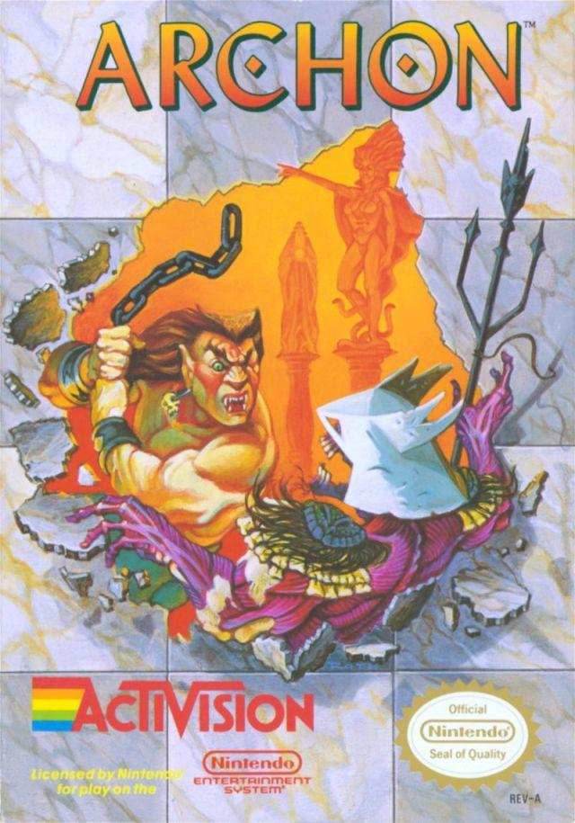 Archon (Nintendo NES) - Game Manual Only