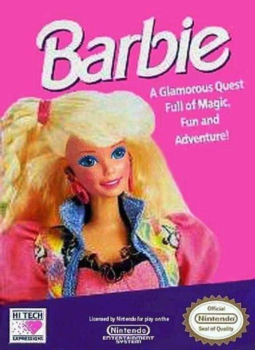 Barbie (Nintendo NES) - Game Manual Only