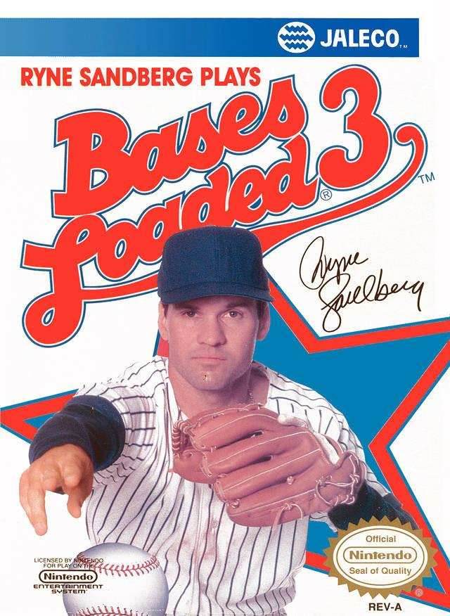 Bases Loaded 3 (Nintendo NES) - Game Manual Only