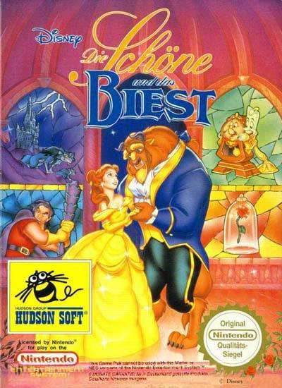 Disney's Beauty and the Beast (Nintendo NES) - Game Manual Only