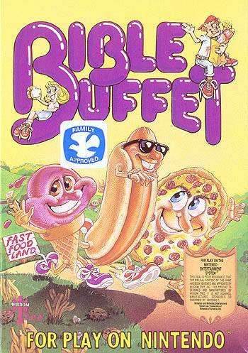 Bible Buffet (Nintendo NES) - Game Manual Only