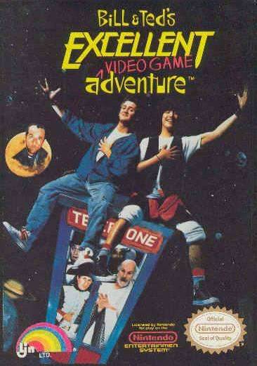 Bill and Ted's Excellent Video Game Adventure (Nintendo NES) - Game Only