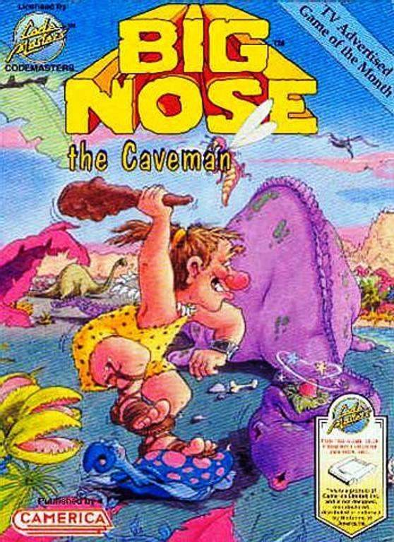 Big Nose the Caveman (Nintendo NES) - Game Manual Only