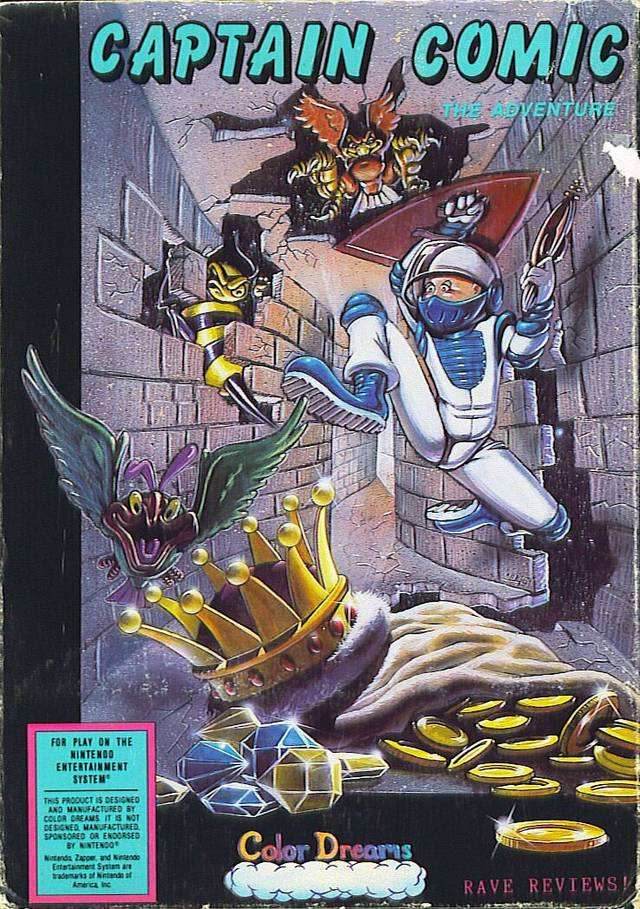 Captain Comic: The Adventure (Nintendo NES) - Game Manual Only