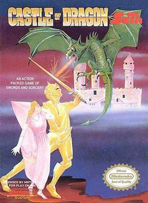 Castle of Dragon (Nintendo NES) - Game Only