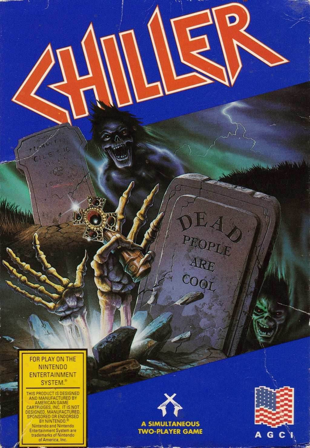 Chiller (Nintendo NES) - Game Manual Only