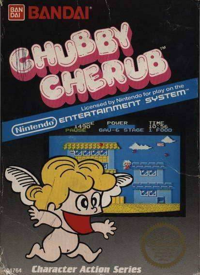 Chubby Cherub (Nintendo NES) - Game Manual Only