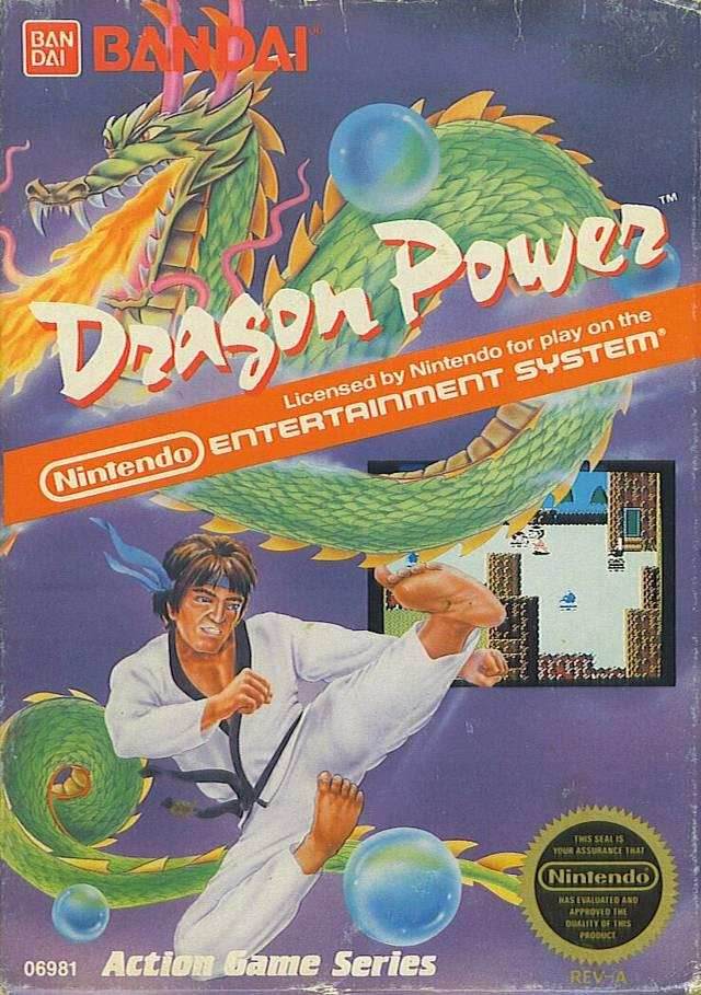 Dragon Power (Nintendo NES) - Game Manual Only
