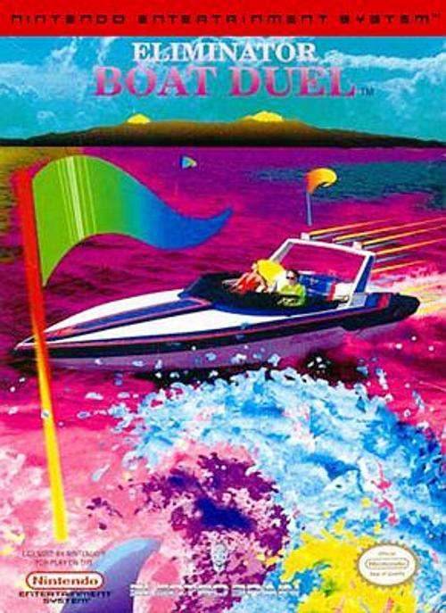 Eliminator Boat Duel (Nintendo NES) - Game Manual Only