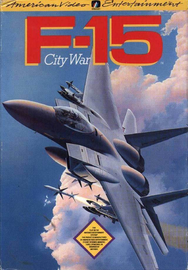 F-15 City War (Nintendo NES) - Game Manual Only