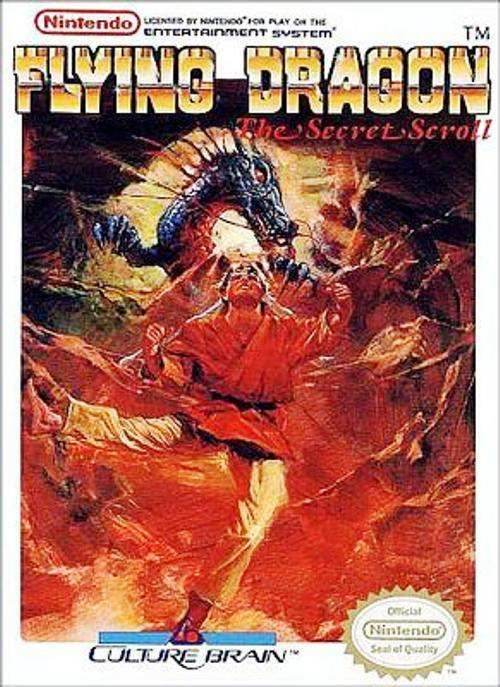 Flying Dragon: The Secret Scroll (Nintendo NES) - Game Manual Only