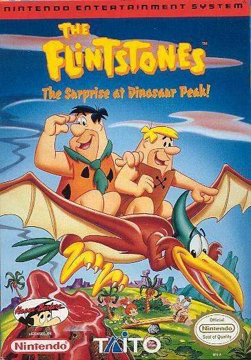 The Flintstones: The Surprise at Dinosaur Peak! (Nintendo NES) - Game Manual Only