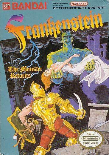 Frankenstein: The Monster Returns (Nintendo NES) - Game Manual Only