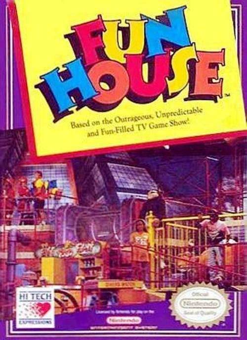 Fun House (Nintendo NES) - Game Manual Only