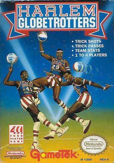 Harlem Globetrotters (Nintendo NES) - Game Manual Only