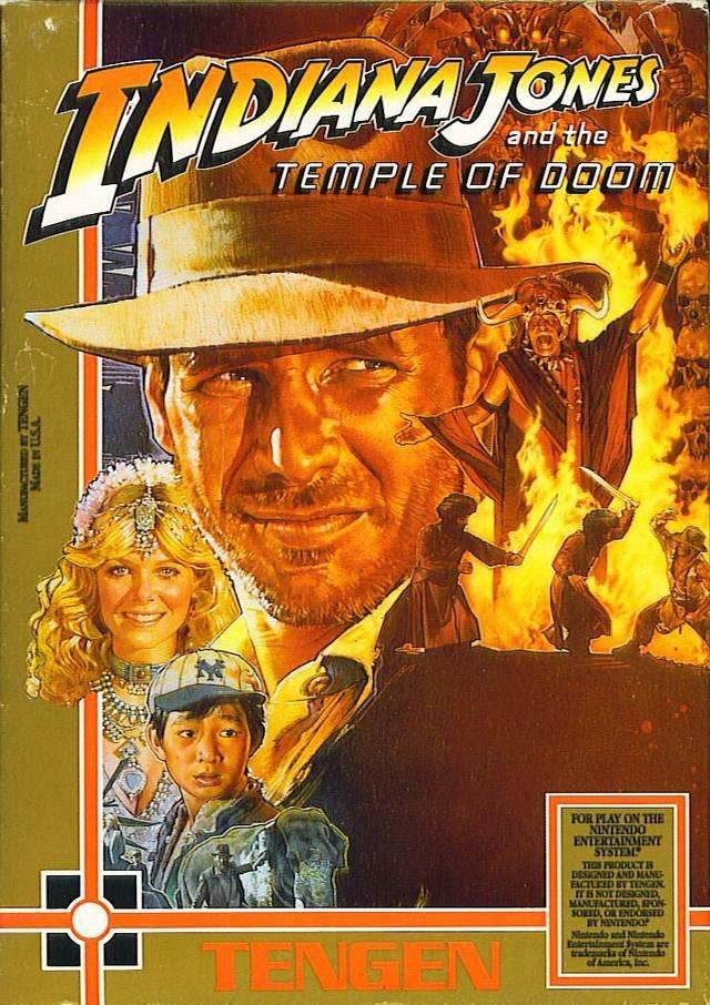 Indiana Jones and the Temple Of Doom (Tengen) (Nintendo NES) - Game Only