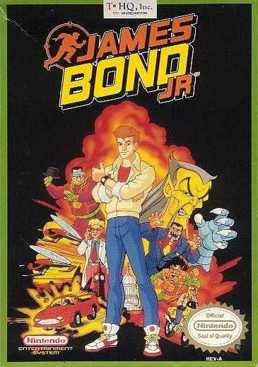 James Bond Jr (Nintendo NES) - Game Manual Only