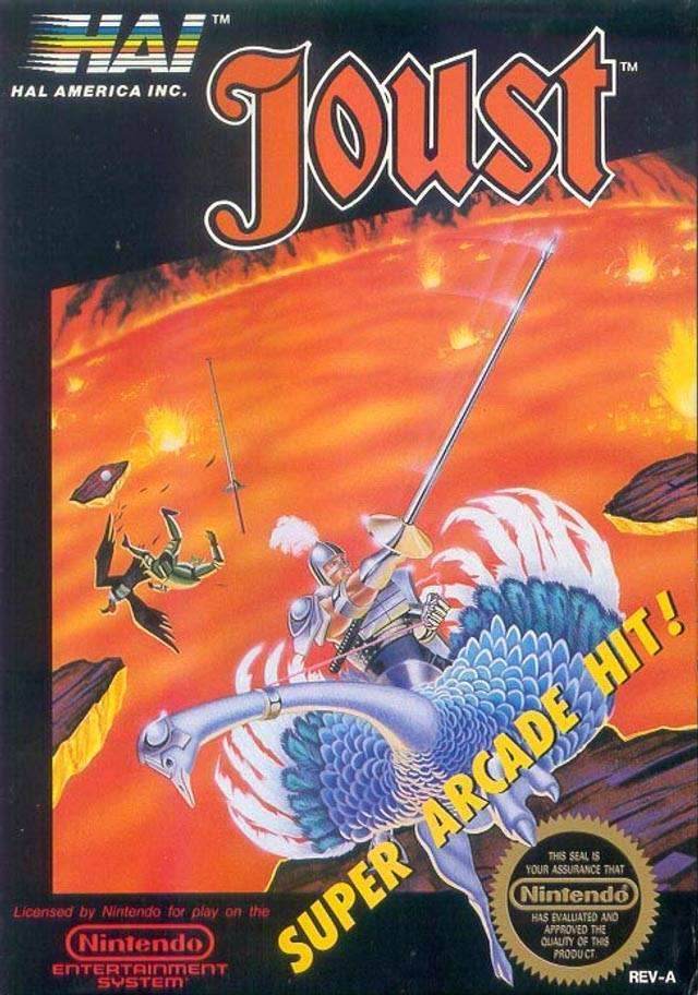 Joust (Nintendo NES) - Game Manual Only