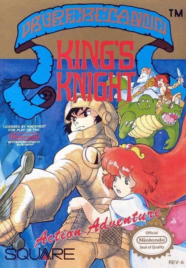 King's Knight (Nintendo NES) - Game Manual Only