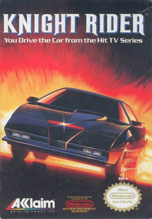 Knight Rider (Nintendo NES) - Game Manual Only
