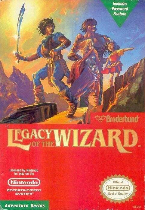 Legacy of the Wizard (Nintendo NES) - Game Only