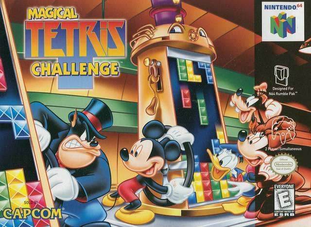 Magical Tetris Challenge (Nintendo 64) - Game Manual Only