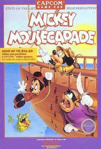 Mickey Mousecapade (Nintendo NES) - Game Manual Only