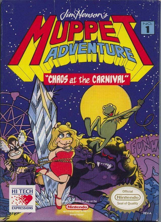 Muppet Adventure (Nintendo NES) - Game Manual Only