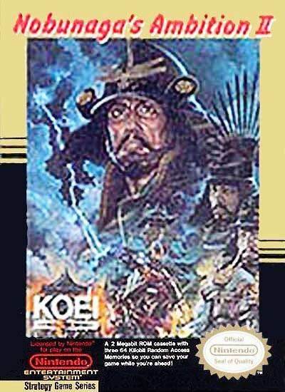 Nobunaga's Ambition II (Nintendo NES) - Game Manual Only