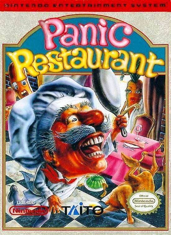 Panic Restaurant (Nintendo NES) - Game Manual Only