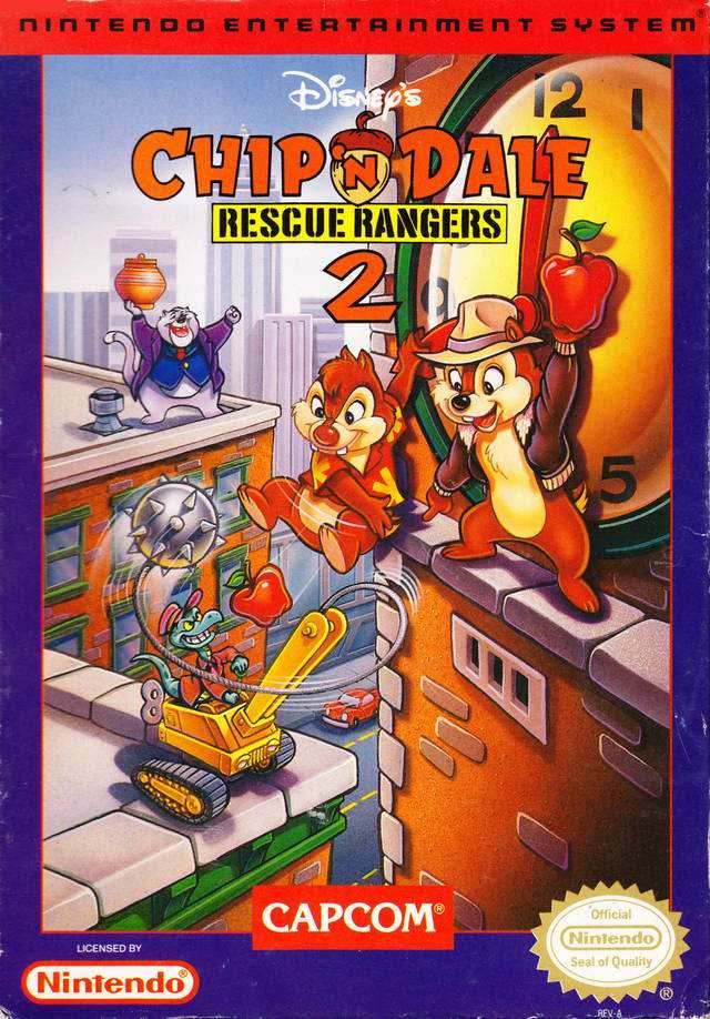 Disney's Chip 'n Dale: Rescue Rangers 2 (Nintendo NES) - Game Manual Only