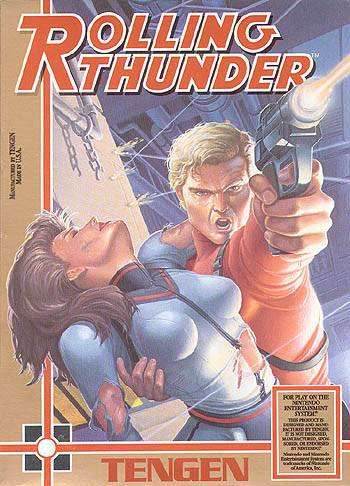 Rolling Thunder (Nintendo NES) - Game Manual Only