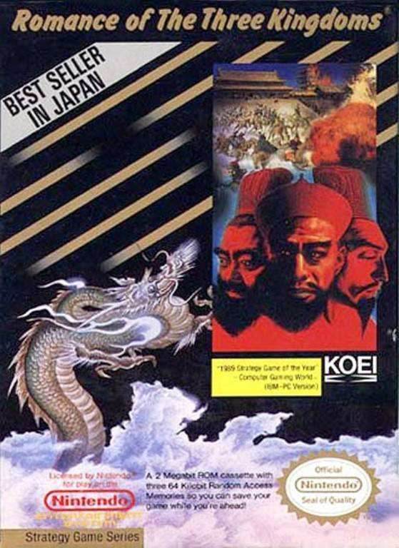 Romance of the Three Kingdoms (Nintendo NES) - Game Manual Only